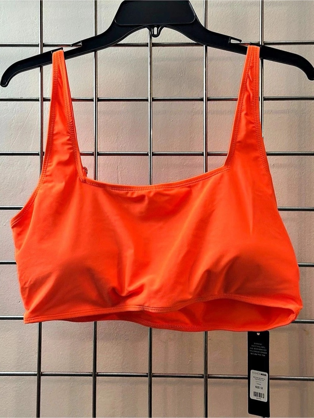 Fashion Nova Orange Bikini Set